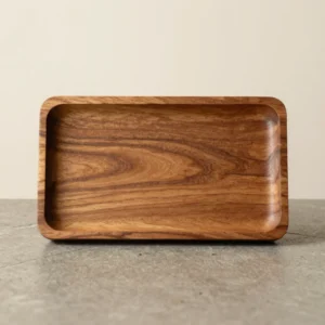 Solid Teak Handcrafted Catchall Tray