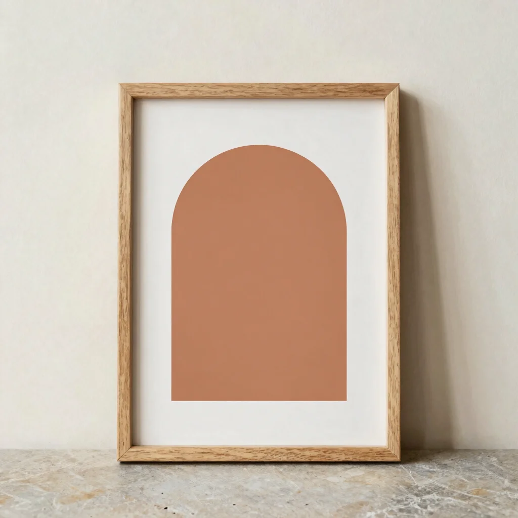 Abstract Arch Framed Art Print